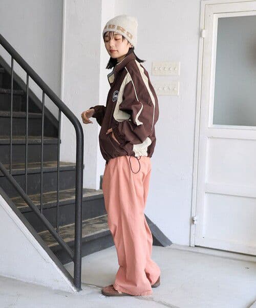 UMBRO × FREAK'S STORE/別注 トラックジャケット ブラウン