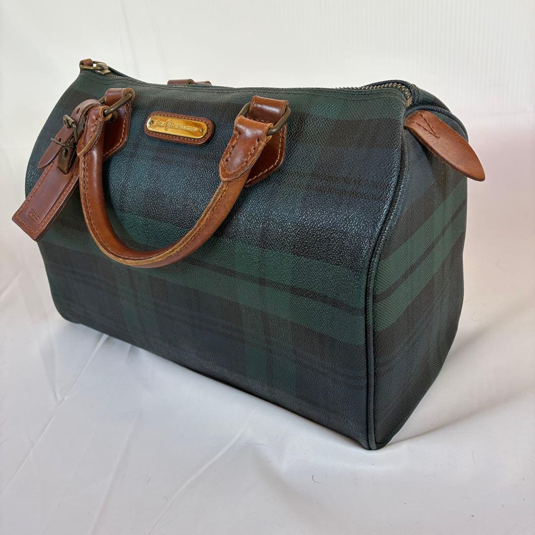 [極美品] POLO Ralph Lauren ミニボストンバッグ