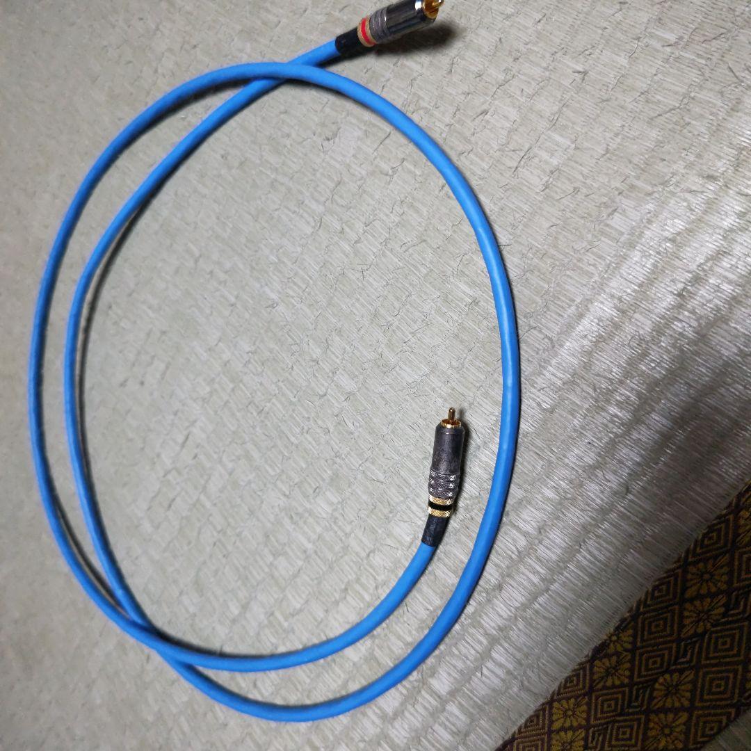 旧RE-7 RCAシールドケーブル 1本サブウーファー用