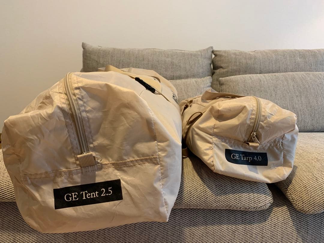 【セットで最安値！！】GE Tent 2.5 GE Tarp 4.0 セット