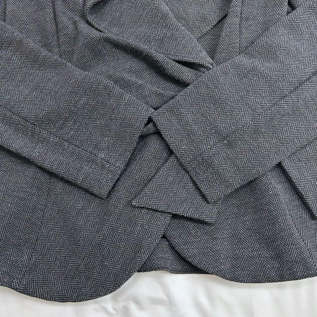 美品　アルマーニコレツィオーニ　ヘリンボーン　デザインリボン　セット　40