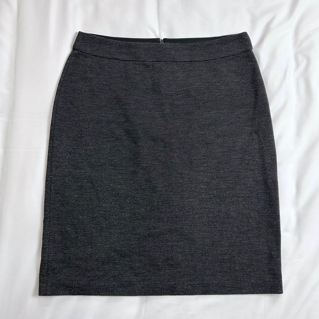 美品　アルマーニコレツィオーニ　ヘリンボーン　デザインリボン　セット　40