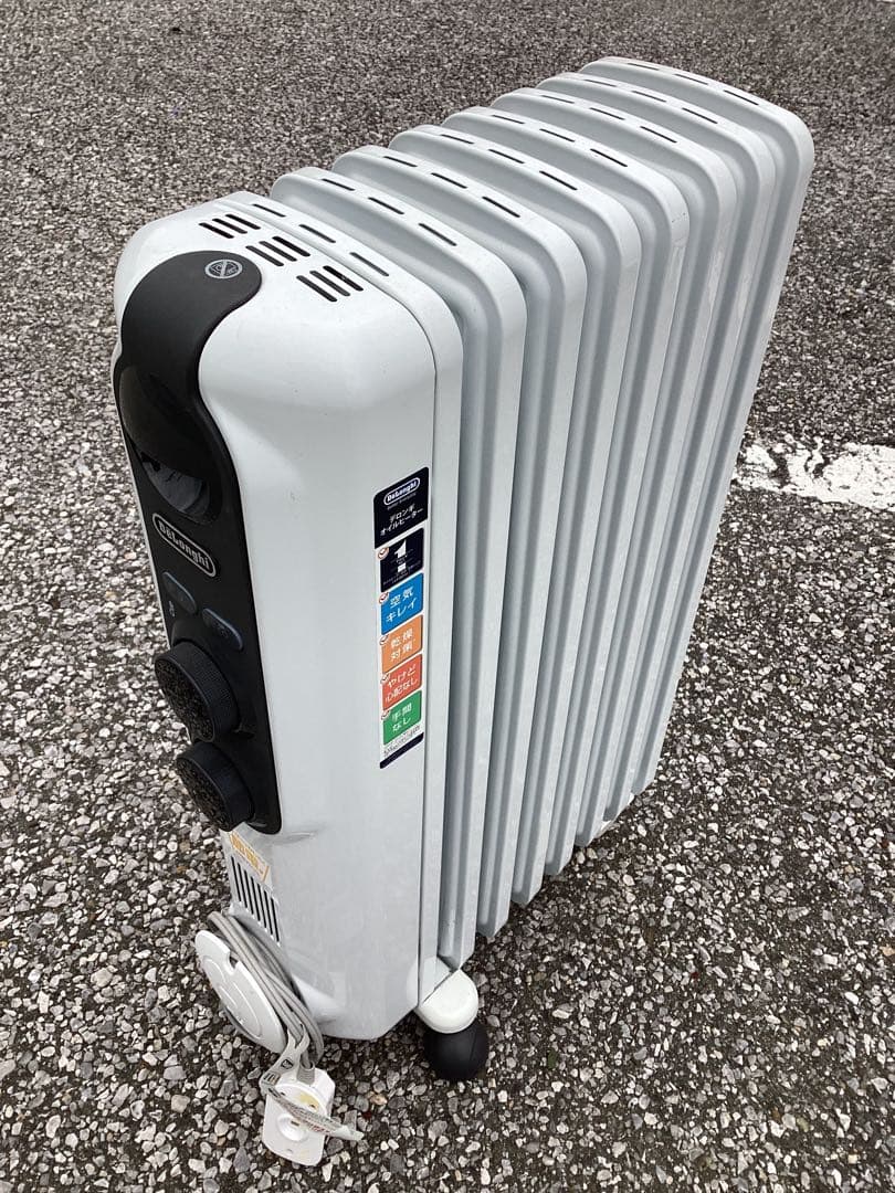 DeLonghi デロンギ　RHJ35M0812　オイルヒーター ホワイト