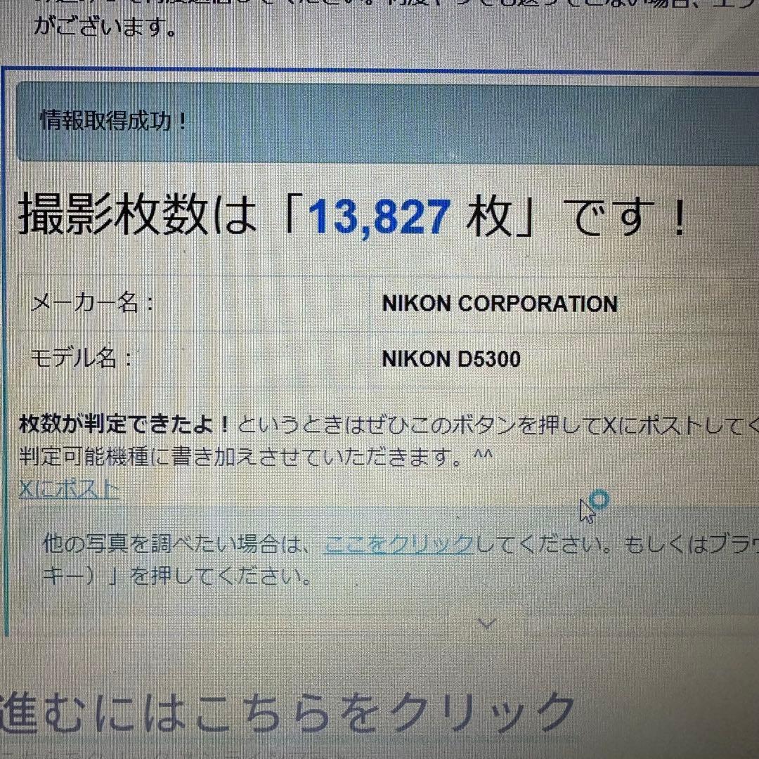 Nikon D5300 デジタル一眼レフ カメラ