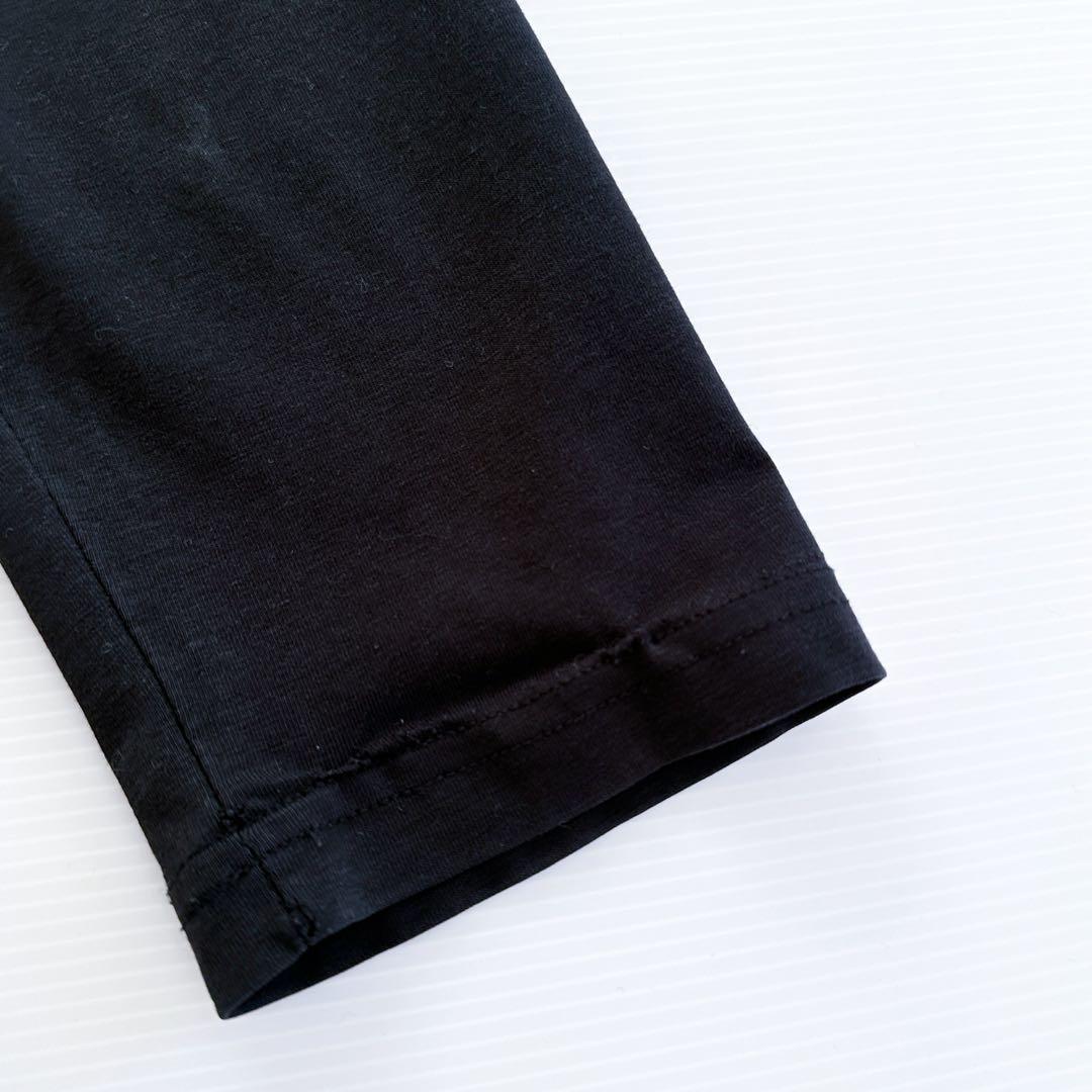 クリスチャンディオール / ポロ ジャケット 黒 胸ロゴ イタリア製 ビンテージ