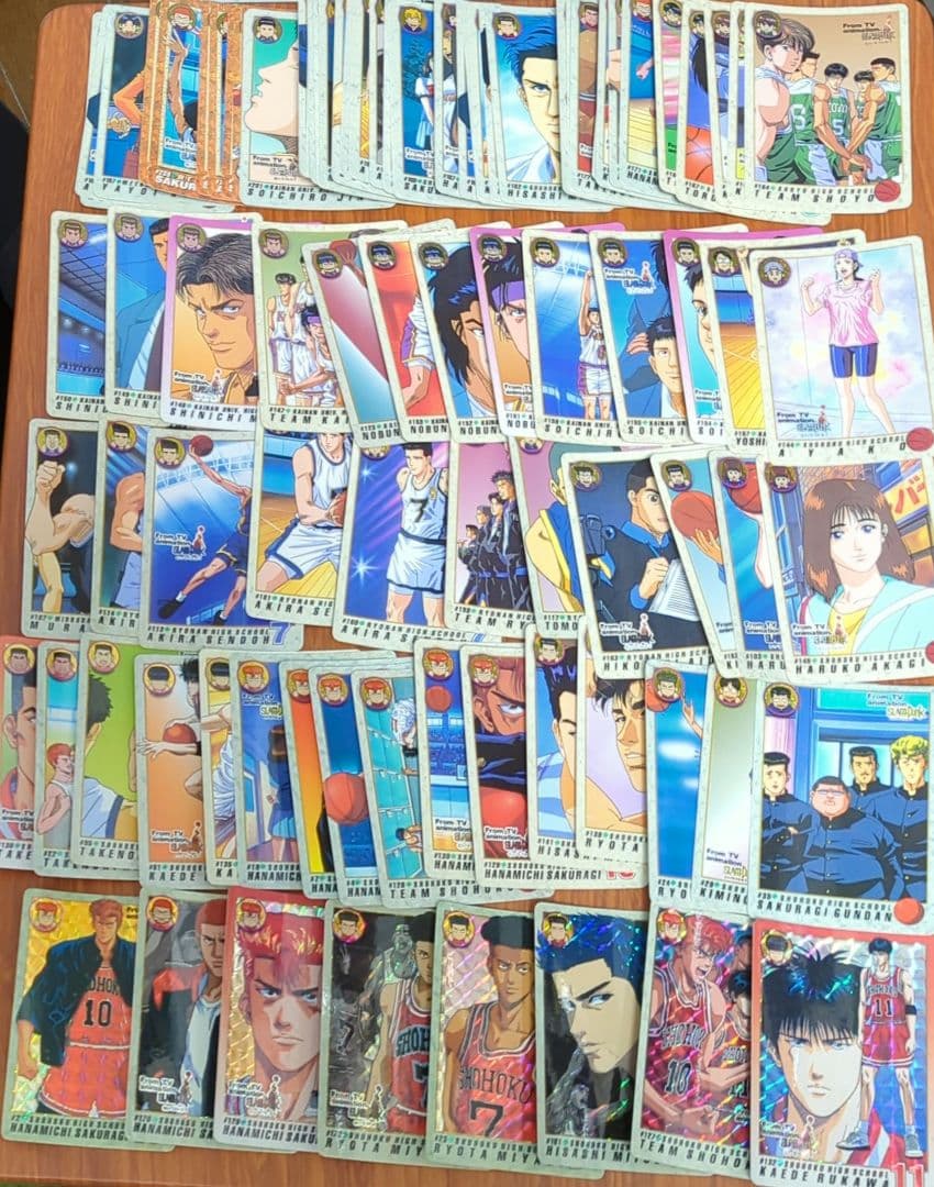 スラムダンク　カードダス　キラ8枚含む 合計約90枚セット　まとめ売り