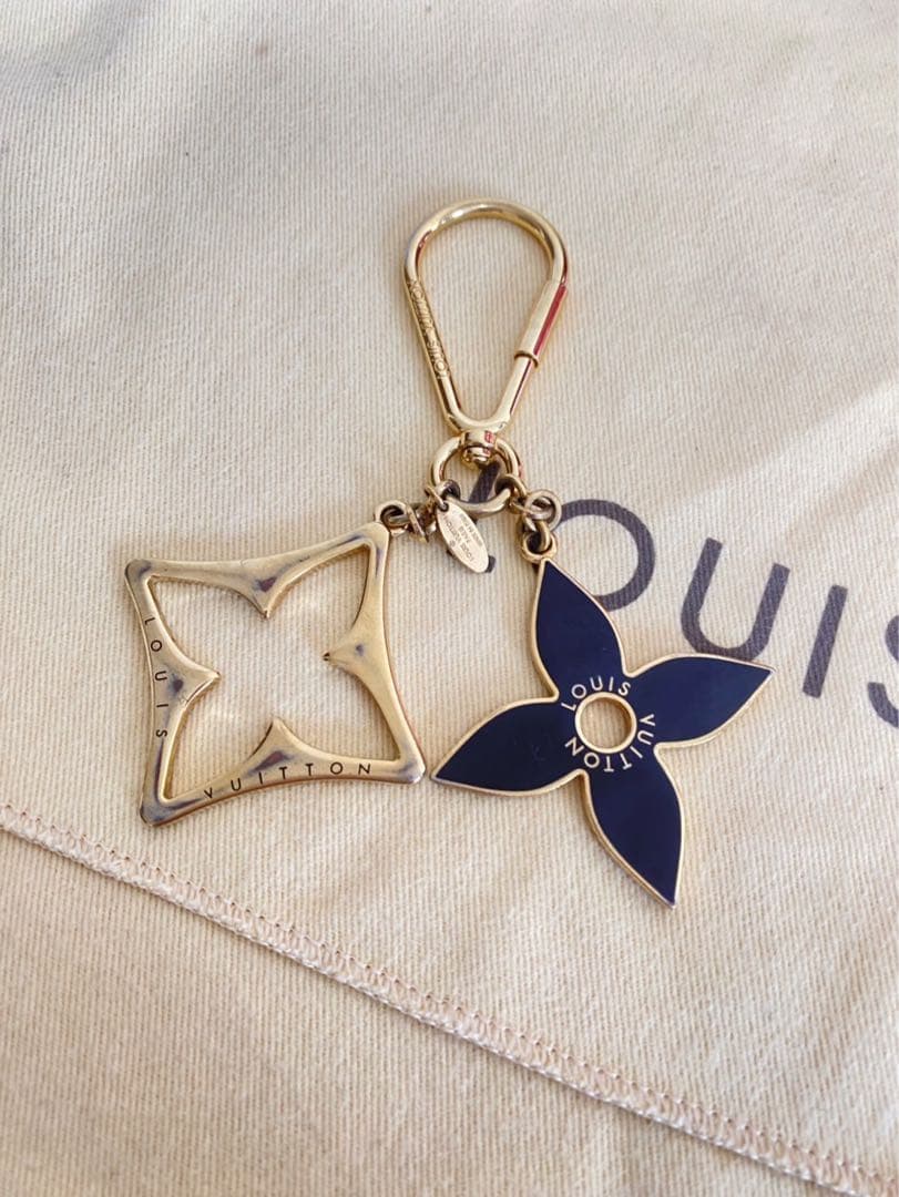 ルイヴィトン モノグラム フラワー ポルトクレ パズル チャーム