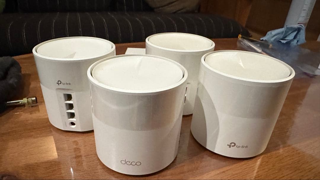 値下げ‼️TP-Link Deco X50 メッシュWi-Fi 6対応 4台 極上