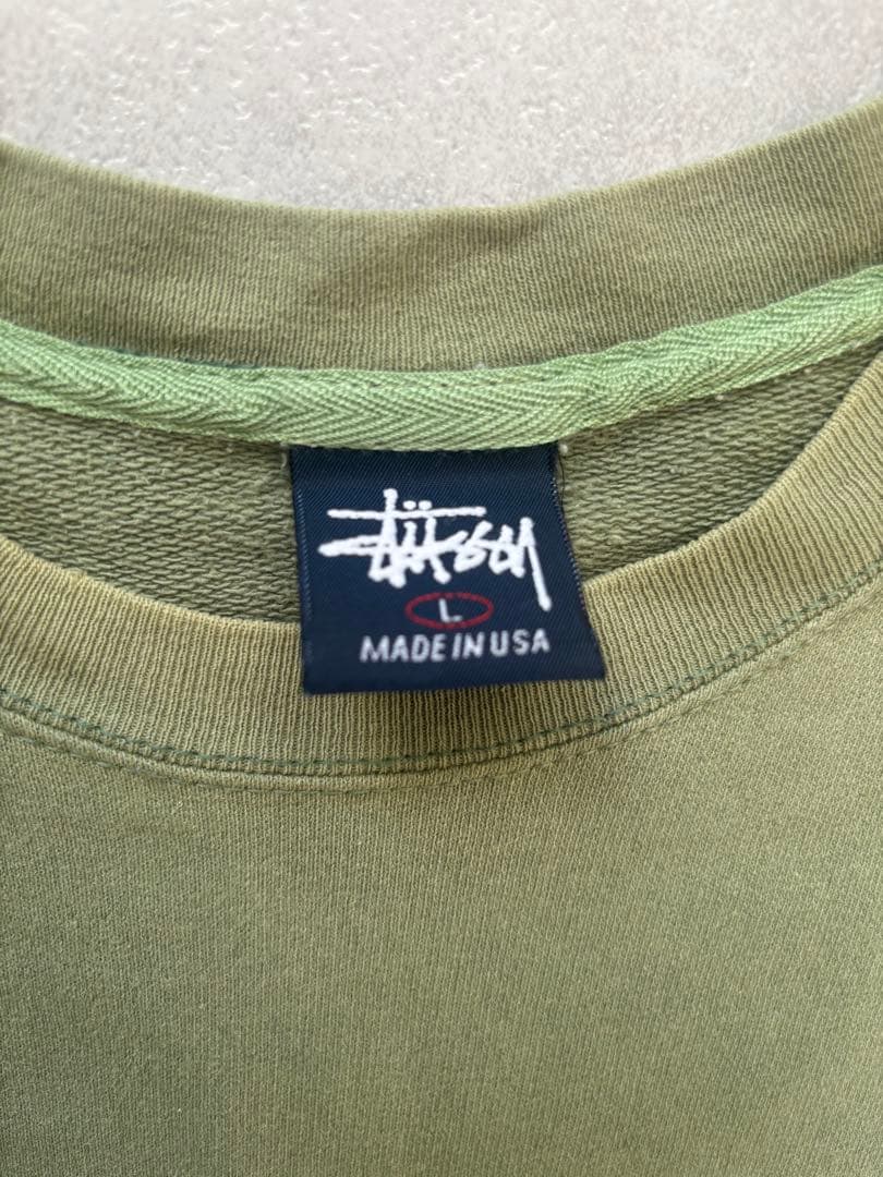 90s 00s OLD STUSSY 紺タグ　スカルT usa製 　ステューシー
