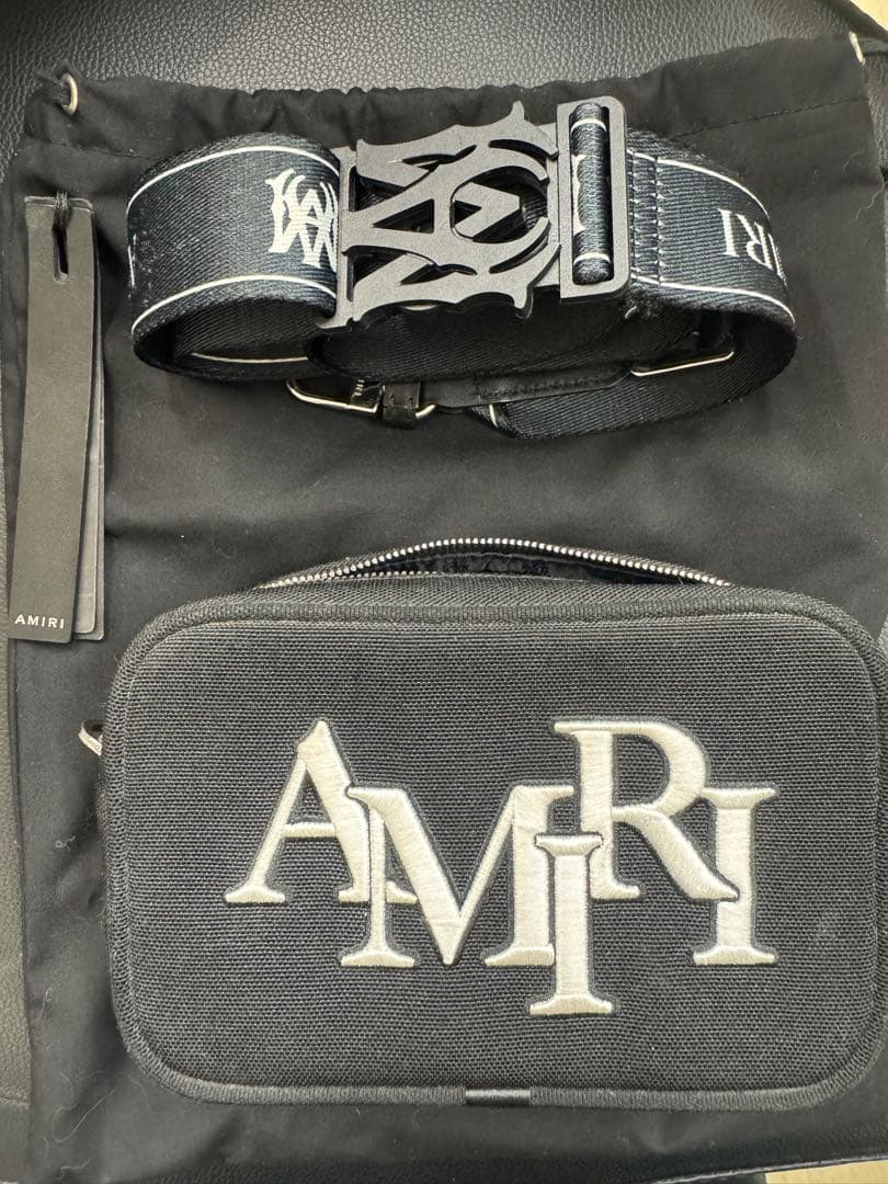 AMIRI ショルダーバッグ　ブラック