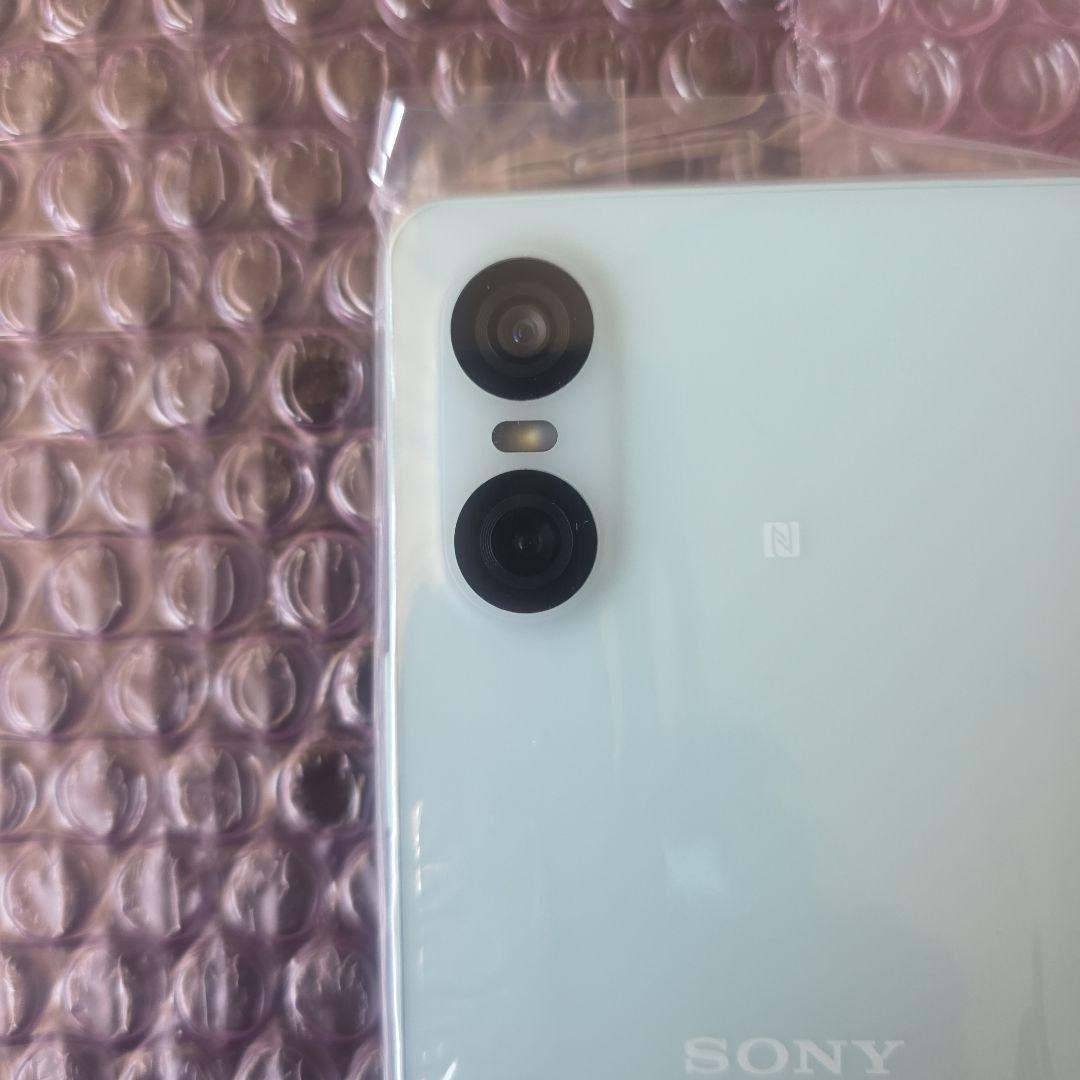 SONYXperia10viシムフリー ブルー 画面保護&カメラレンズカバー付