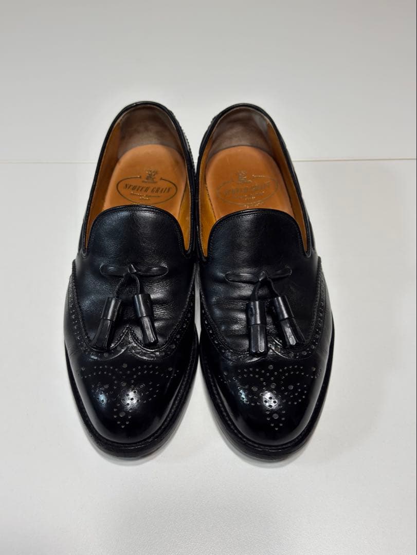 スコッチグレイン　タッセルローファー　25cm