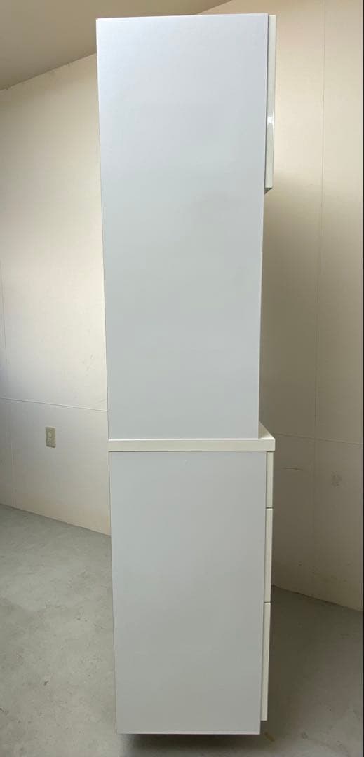 ニトリ キッチンボード エトナ 90KB-WH ホワイト 食器棚