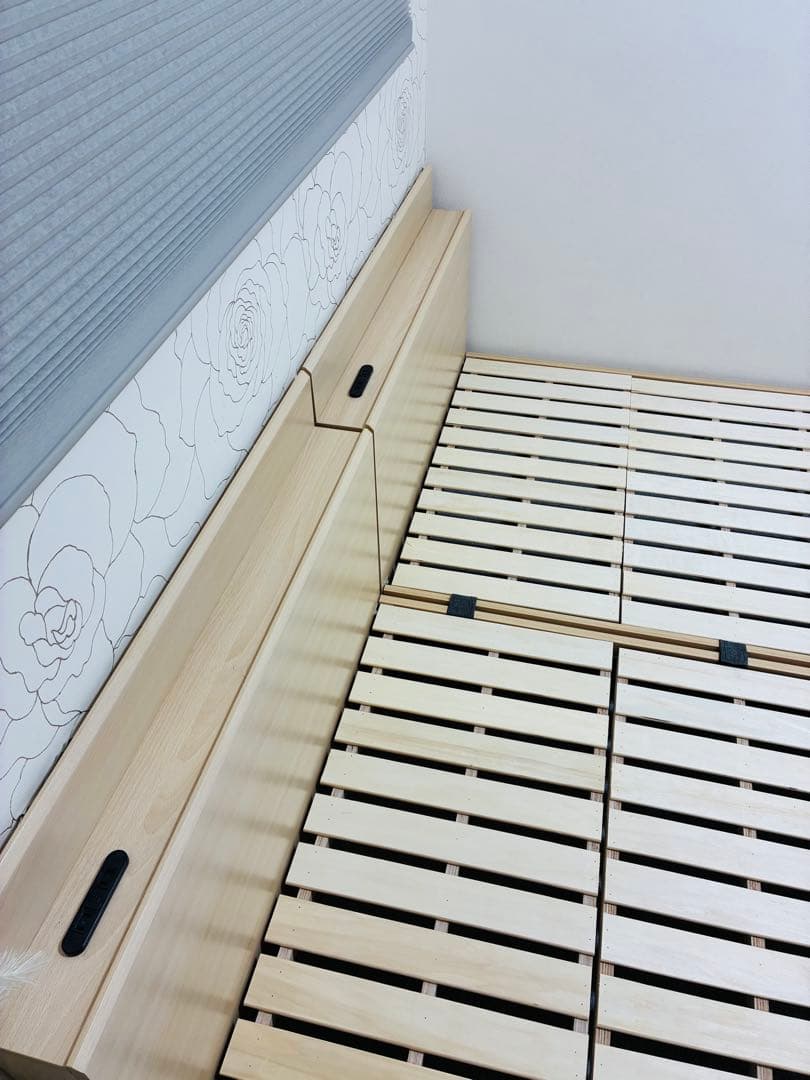 木製シングルベッド　フレーム　ラシク