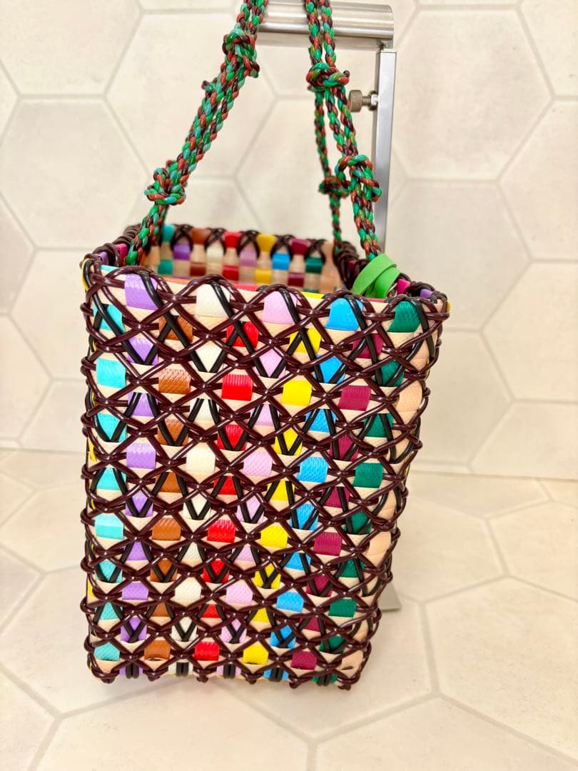 【新品未使用】マルニマーケット　ケーキバスケット