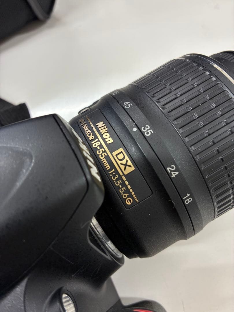 Nikon ニコン D3200 デジタル一眼レフカメラセット【フラッシュ故障？】