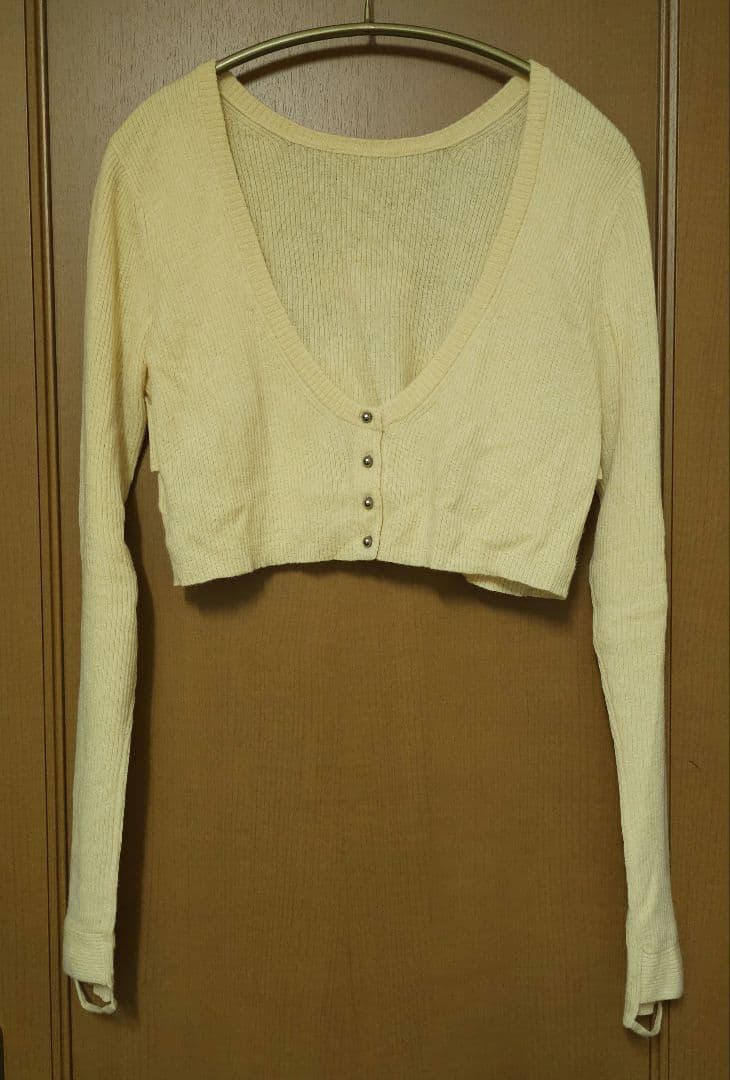 トップス a ccordion LAYERED TOPS SET cream