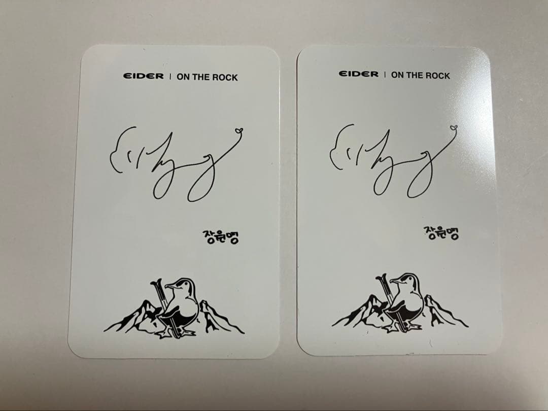 ウォニョン EIDER アイダー トレカ セット