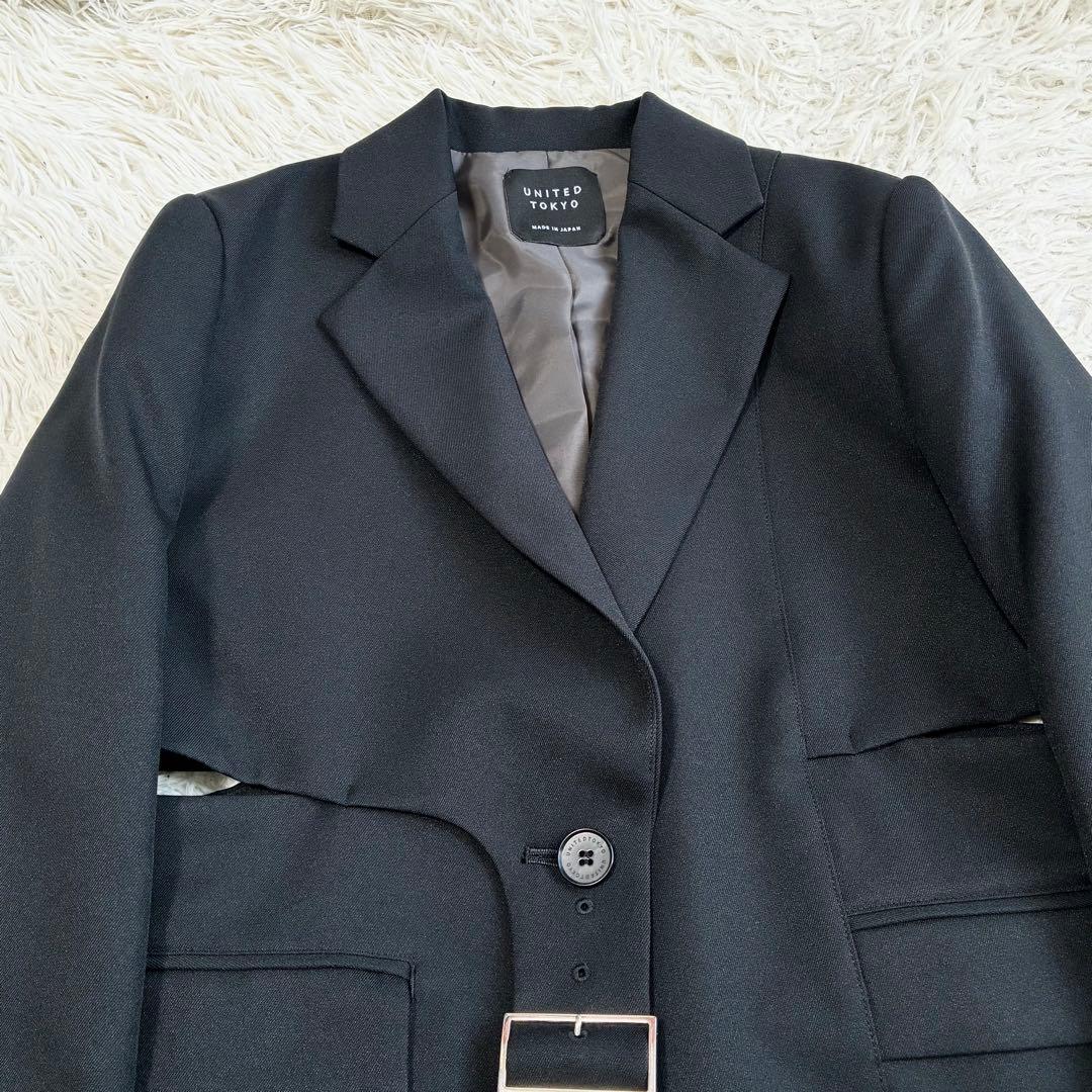 さ*ん様 未使用級✨UNITED TOKYO モジュレーションスリットジャケット
