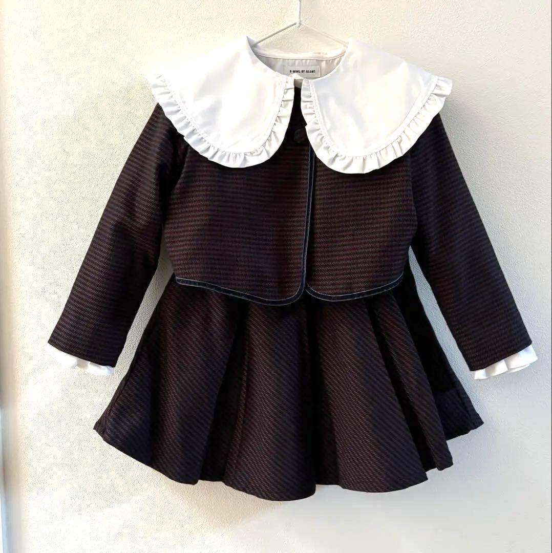 ビームス　110 セットアップ　入学式