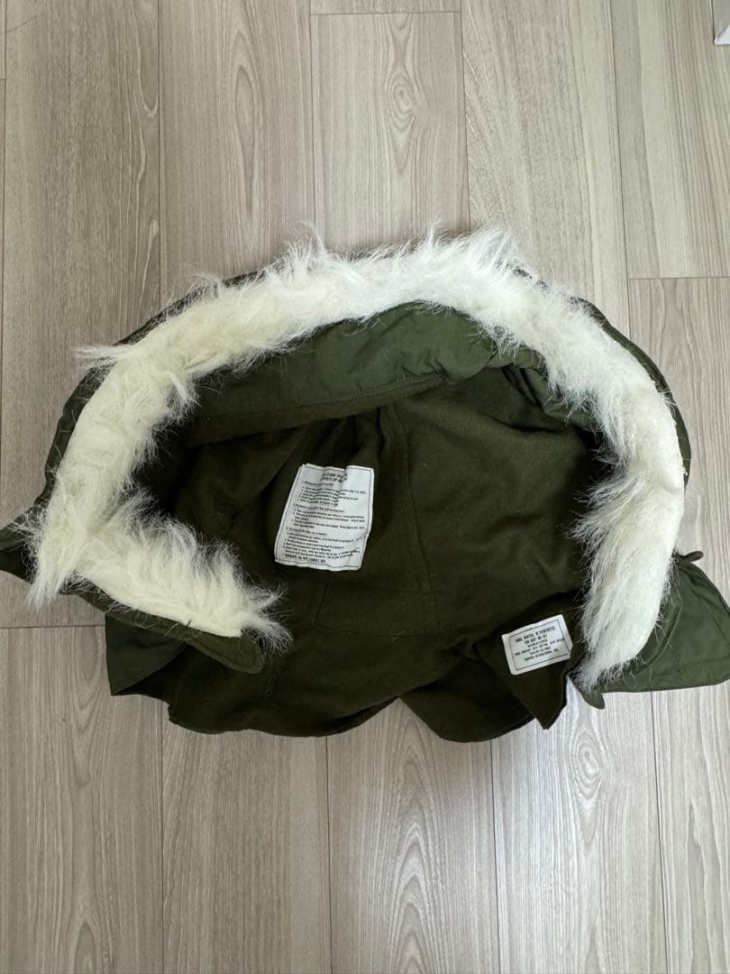 【美品】フルセット 米軍実物 M-65 フィッシュテールパーカー SMALL