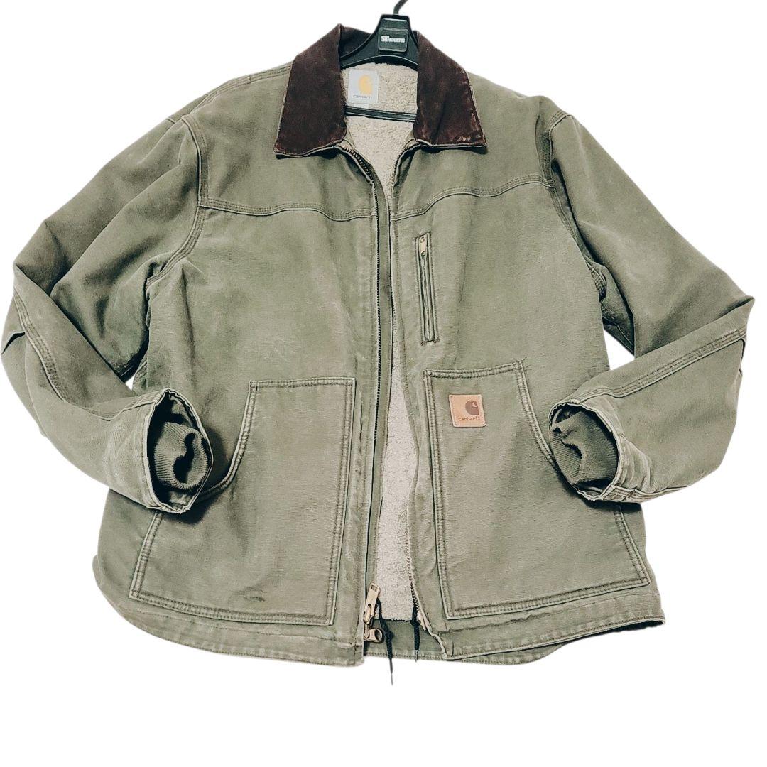 Carhartt カーハート カーキ デトロイトジャケット メキシコ製 フェード