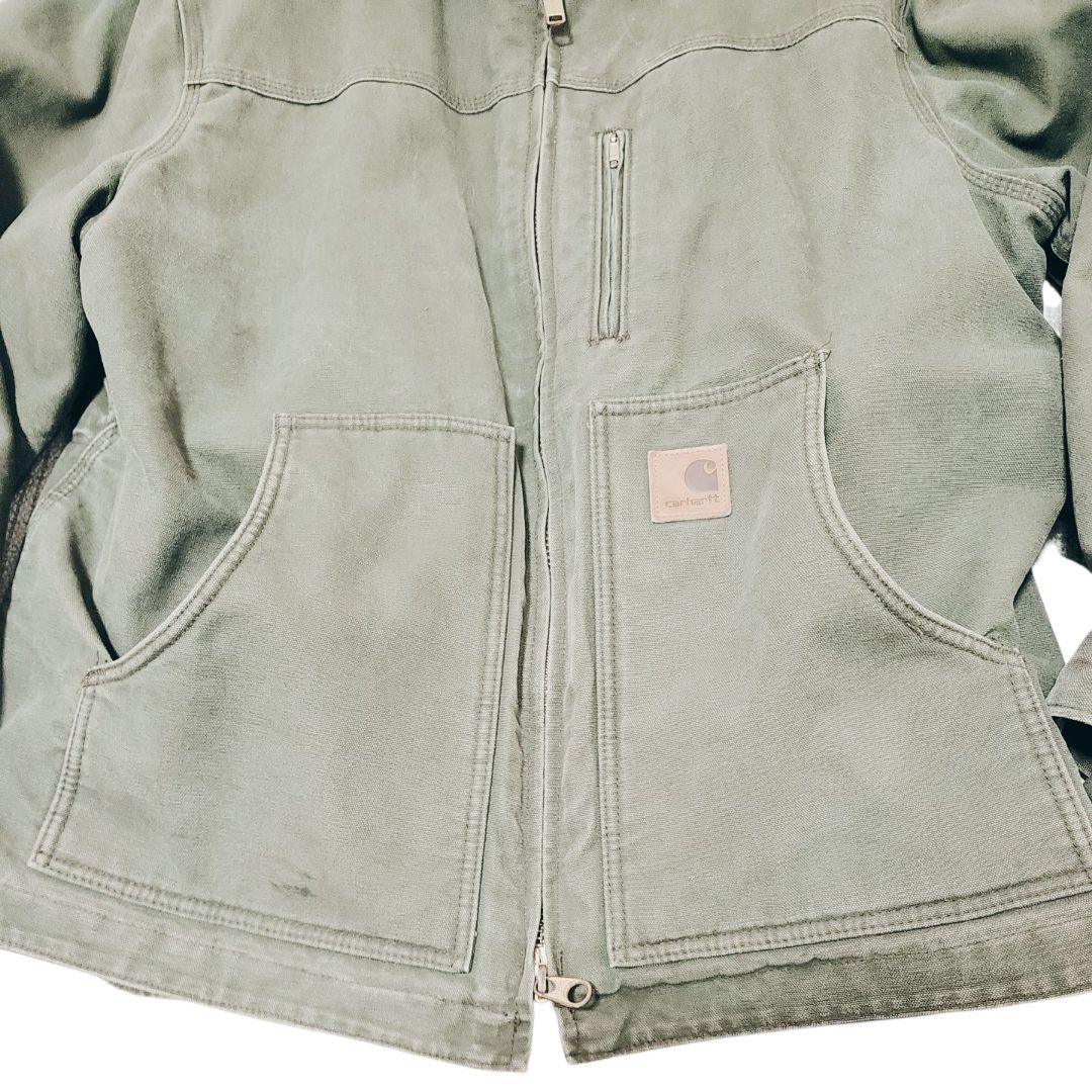 Carhartt カーハート カーキ デトロイトジャケット メキシコ製 フェード