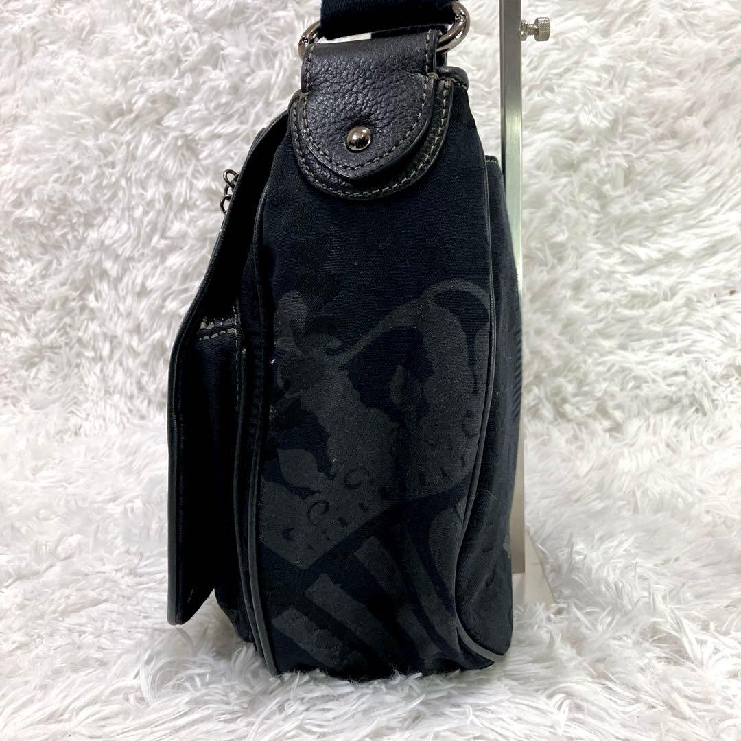 y2k archive JUICY COUTURE ショルダーバッグ　A4可　黒