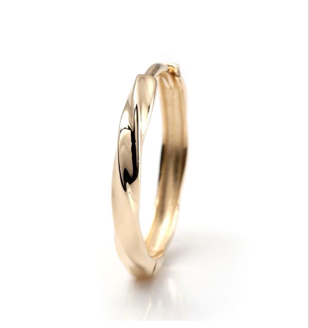 AVALANCHE フープピアス15mm 10K 1つ(片側)