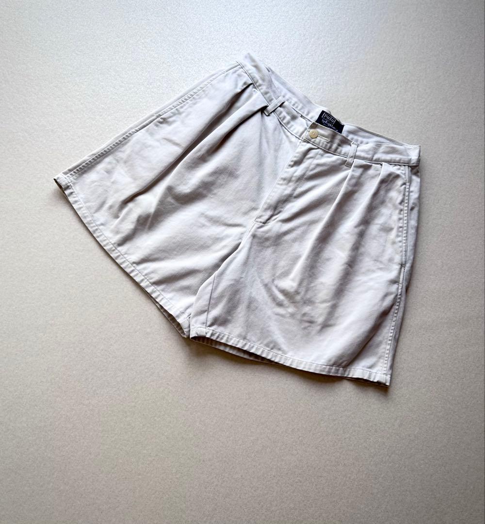 90s USA製 ラルフローレン ポロチノ ショートパンツ オールド ビンテージ