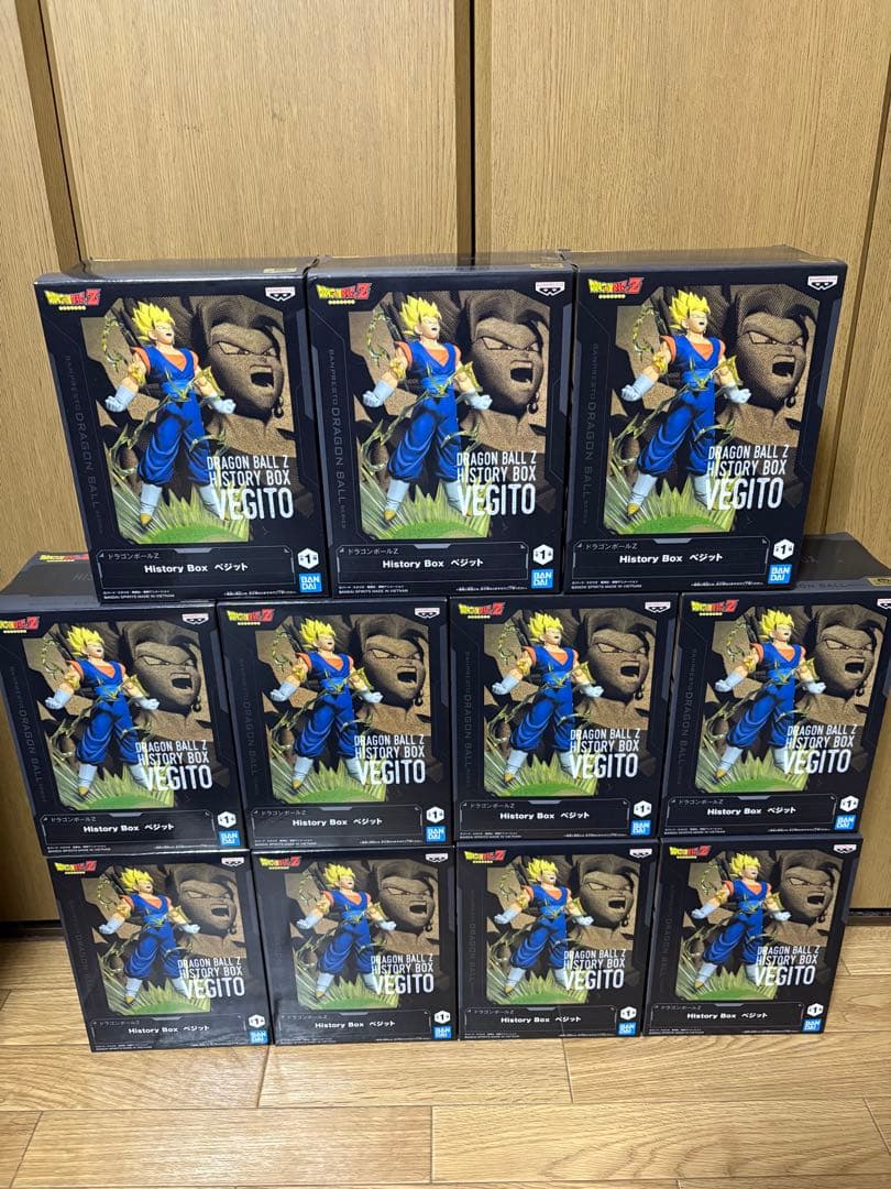 ドラゴンボールZ　History Box　ベジット　フィギュア　11体セット
