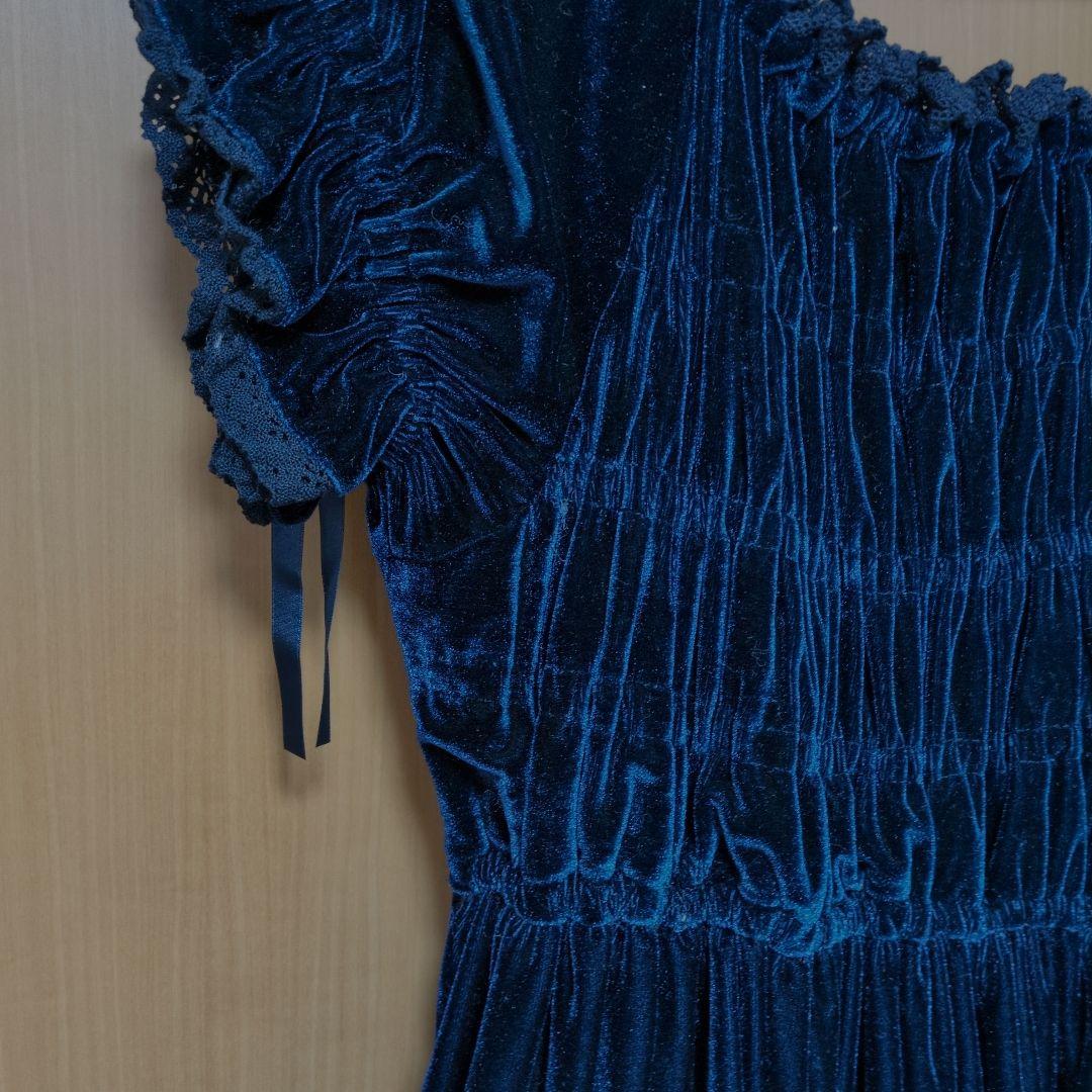 BABY, THE STARS SHINE BRIGHT ベロア調　ワンピース