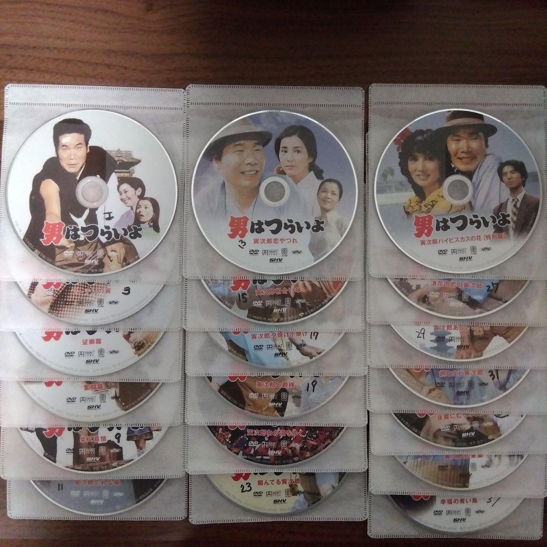 男はつらいよ　DVD ディスクのみ３８作品プラス１枚セット　寅さん【説明文必読】