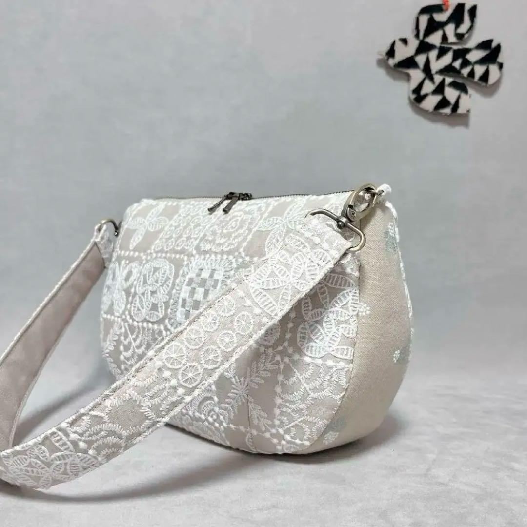 ハンドメイド　ミナペルホネン　ぷっくりショルダー⑅︎◡̈︎* まちありtype