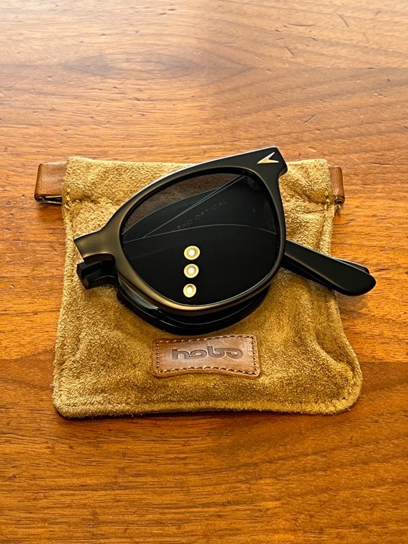 hobo × KANEKO OPTICAL折りたたみサングラス