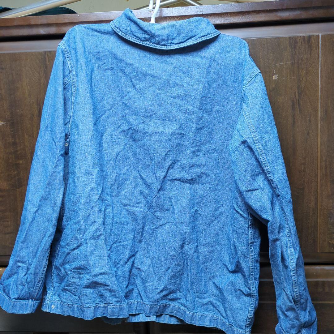 たかす　RRL シャンブレー カバーオール Lサイズ　へちま