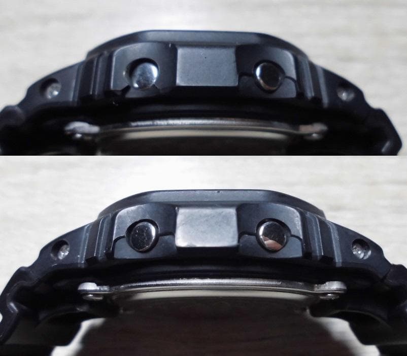 美品！カシオ ジーショック DW-5600EF-1T ブラックフライ キムタク着