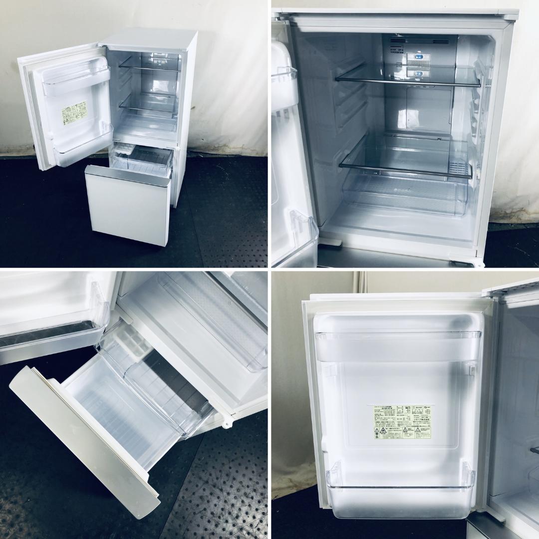 ★送料・設置無料★ 中古 2ドア冷蔵庫 シャープ (No.1037)