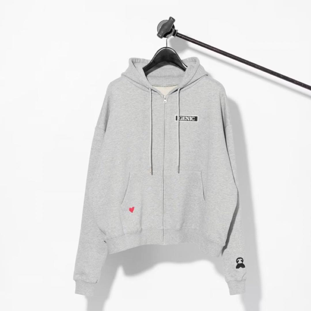 GENIC ジップアップパーカー