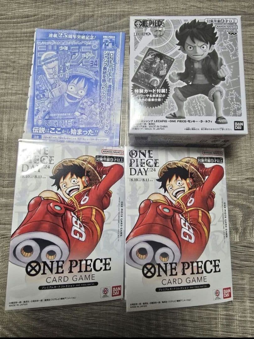 ONE PIECE DAY 2024 レカフィグ ジャンププロモ 未開封品セット