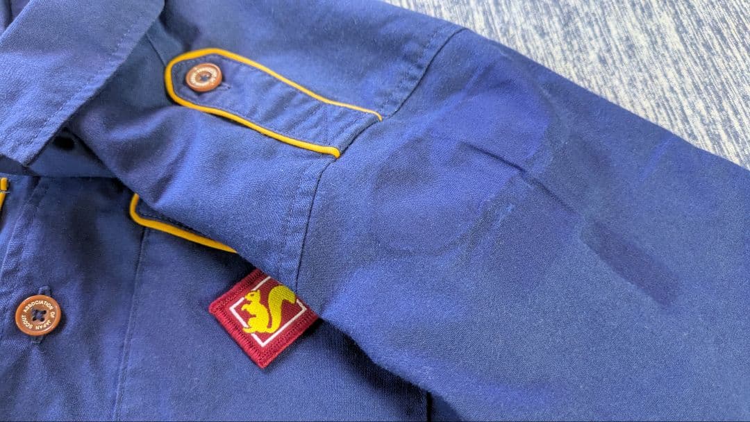 ボーイスカウト　カブ　セット（制服上下、帽子、ベルト、ハバザック、靴下等）