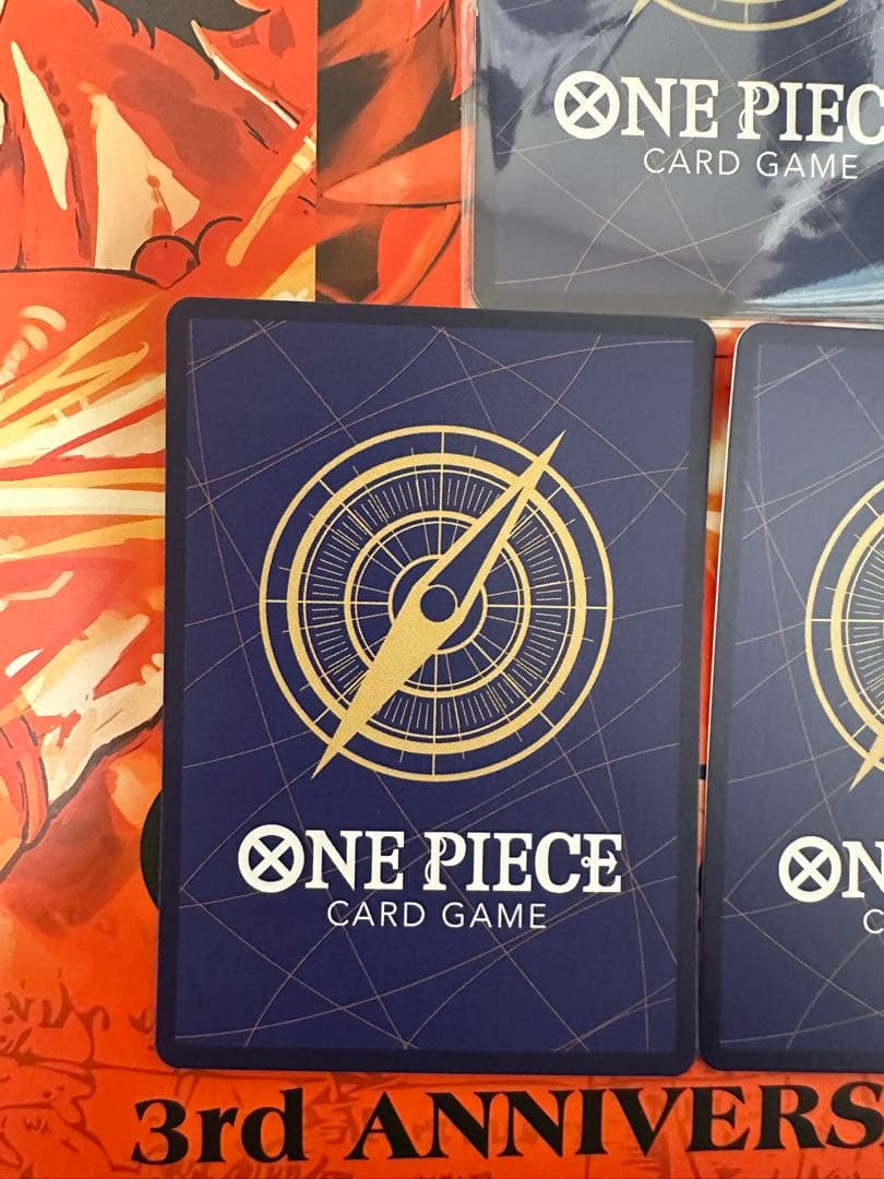 3rd Anniversary One Pieceカード サボ　3枚セット