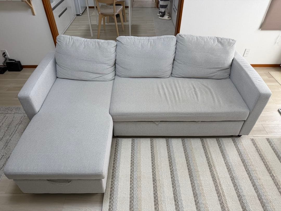 ⭐️ナミさん専用⭐️ニトリカウチソファベッド 布張りタイプ (ノアーク2 GY)