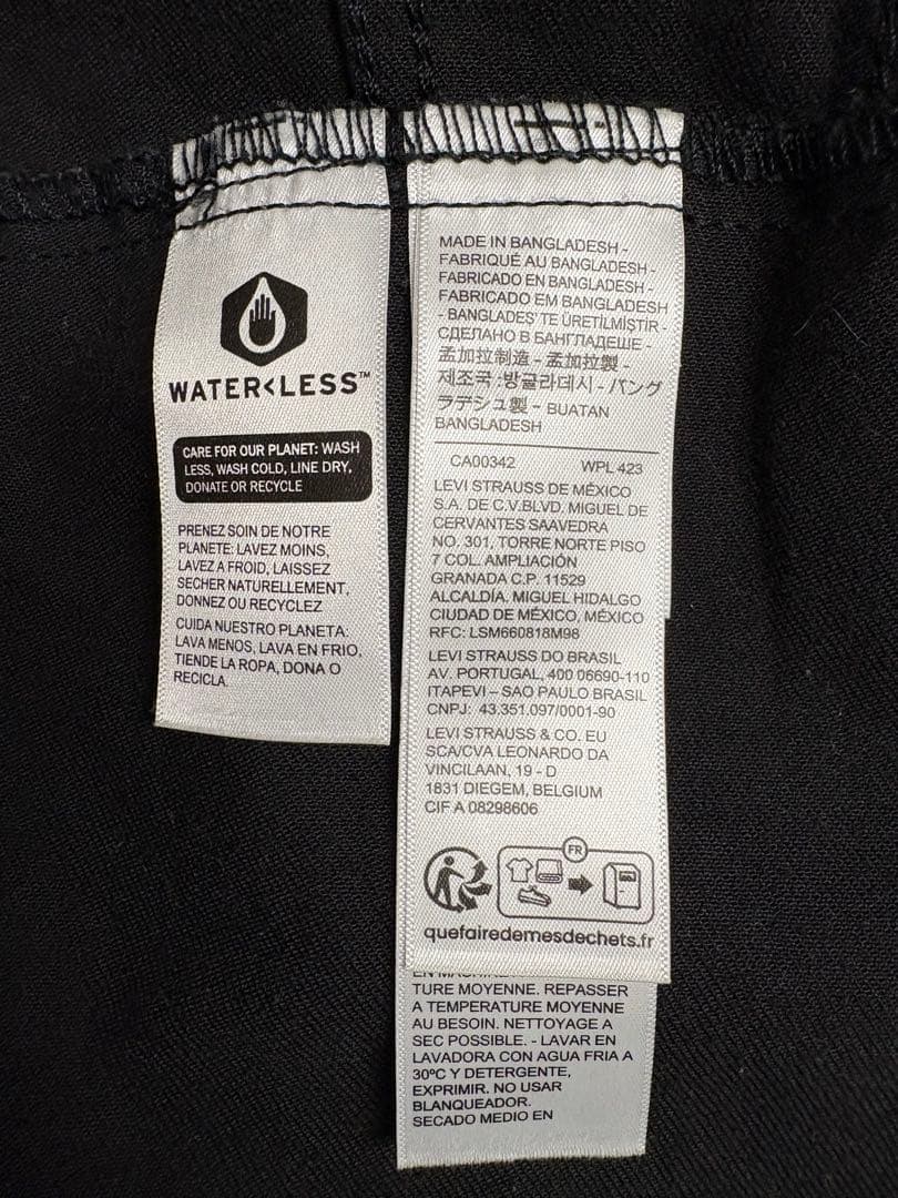 美品 Levi's PREMIUM ブラック デニム ジャケット L xpv