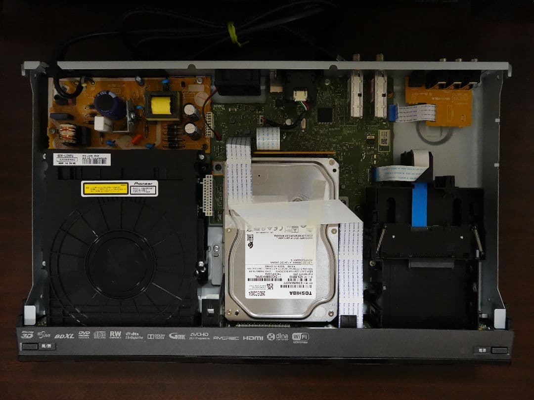 BIV-TW1000 HDD 新品2TB換装済+新品BD換装済+純正リモコン付⑱