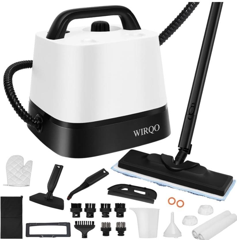 スチームクリーナー 多目的スチームモップ 150℃高温スチーム洗浄機 1.5L