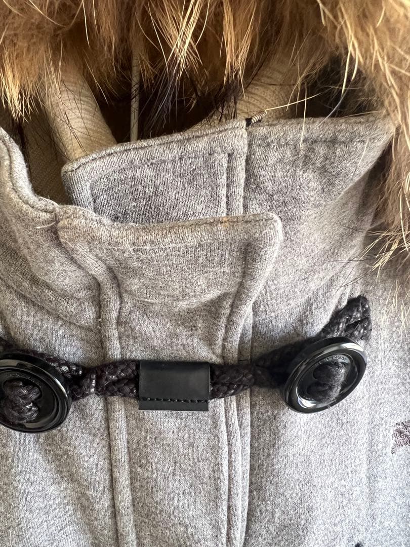 BURBERRY BLUE LABEL グレー ポンチョ 38