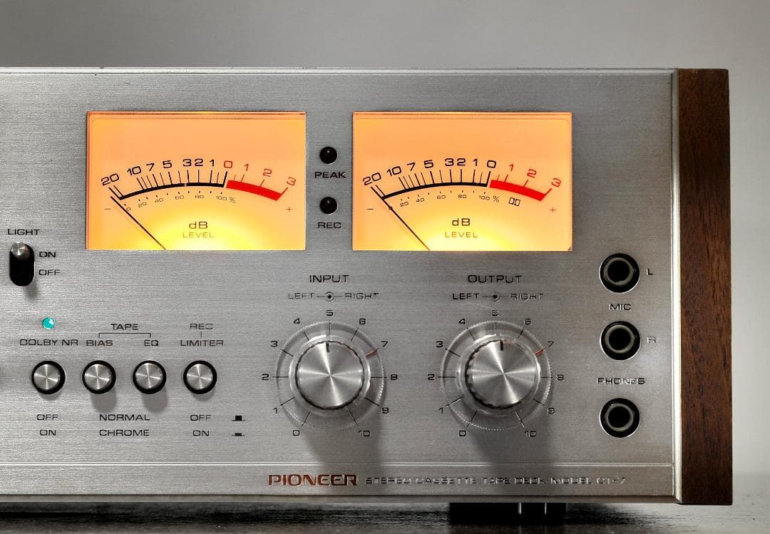 ★PIONEER STEREO CASSETTE DECK CT-7 【品１】