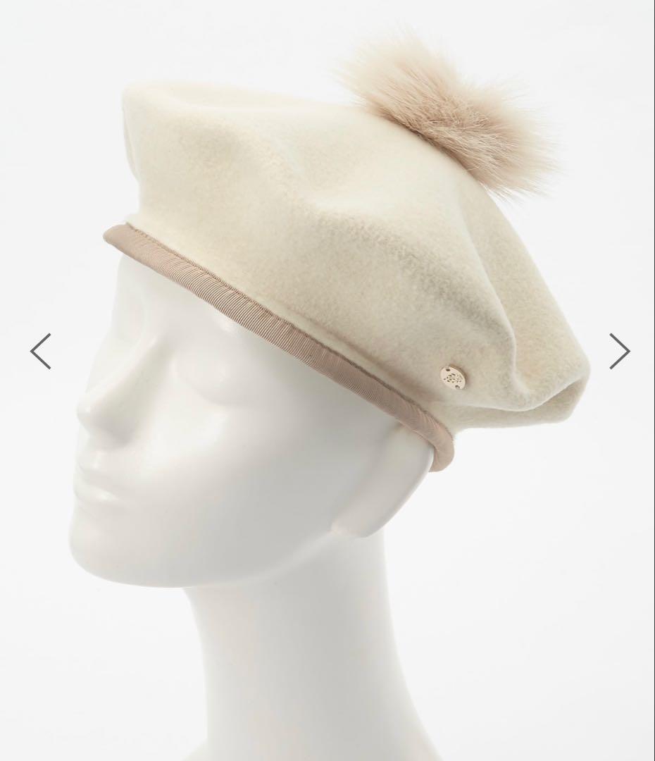 【新品 半額以下】HELEN KAMINSKI ポンポン付きベレー帽