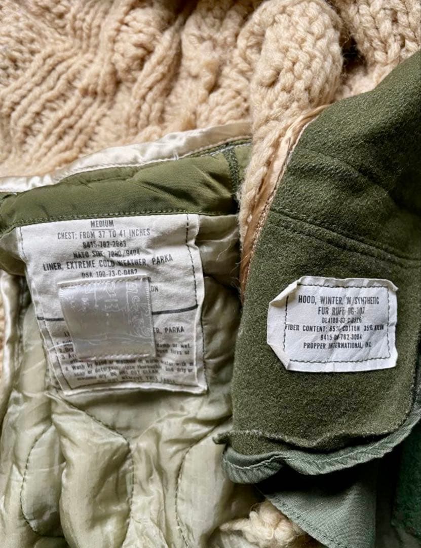 激レア　M-65 フィッシュテールパーカー　リメイク　再構築